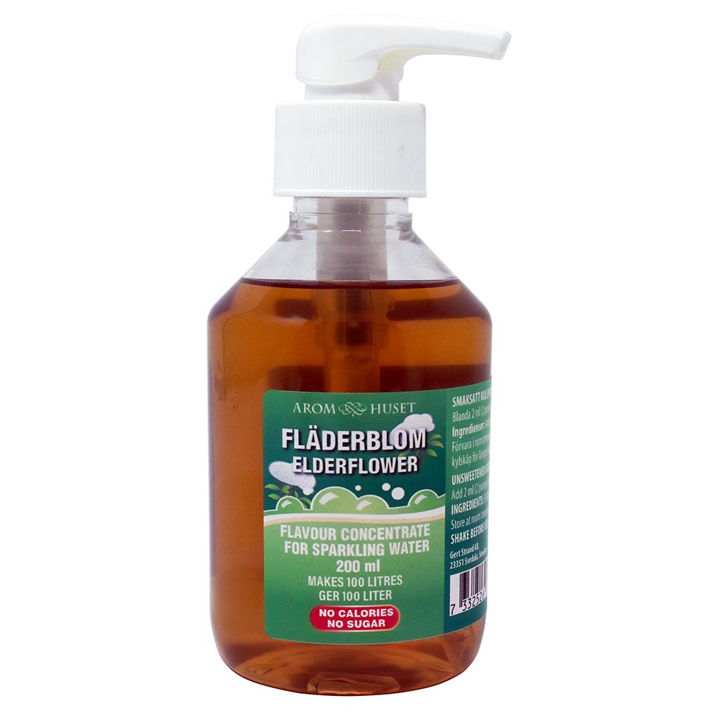 Černý bez sirup bez cukru - 200 ml