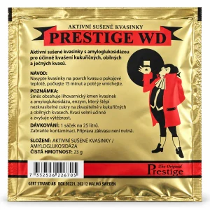 Whisky kvasnice Prestige 23 g na obilný a kukuřičný kvas